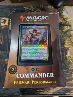 MTG - Strixhaven: School of Mages Prismari Performance Commander Deck SEALED 630509959020 - Image 1
