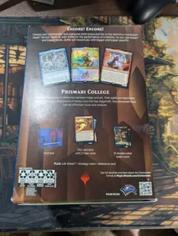 MTG - Strixhaven: School of Mages Prismari Performance Commander Deck SEALED 630509959020 - Image 2