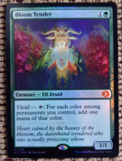 Bloom Tender – MTG Lorwyn Eclipsed | FOIL | Elf Druid Commander - Image 1