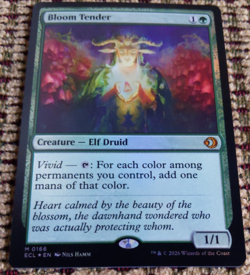 Bloom Tender – MTG Lorwyn Eclipsed | FOIL | Elf Druid Commander - Image 2