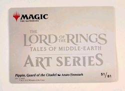 Pippin, Guard of the Citadel Gold-Stamped 51/81 Art Series The Lord of the Rings - Image 2