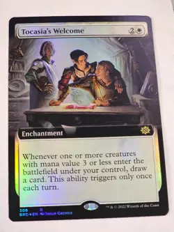 MTG - Tocasia's Welcome Extended Art FOIL - Brother's War - Image 1