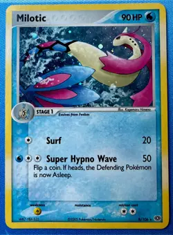 Milotic #8/106 HOLO - ex Emerald - Pokemon 2005 - Image 1