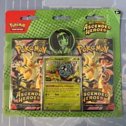 Pokemon Ascended Heroes - Tangela 2-Pack Booster Blister Factory Sealed - Image 1