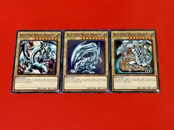 3x Blue-Eyes White Dragon | SDK Art & More! | LDK2-ENK01 | NM | Common | YuGiOh! - Image 1