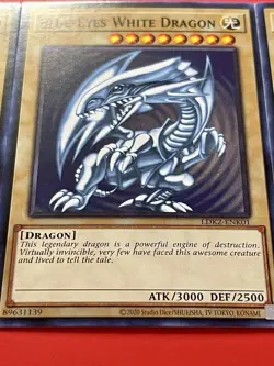 3x Blue-Eyes White Dragon | SDK Art & More! | LDK2-ENK01 | NM | Common | YuGiOh! - Image 4