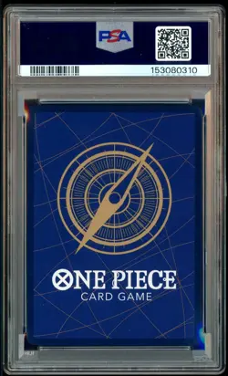 2025 One Piece OP11 Japanese Manga Alternate Art #118 Monkey D. Luffy PSA 10 - Image 2