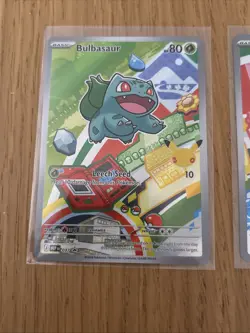 Pokemon First Partner Illustration Collection MEP Bulbasaur Charmander Squirtle - Image 2