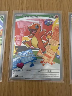 Pokemon First Partner Illustration Collection MEP Bulbasaur Charmander Squirtle - Image 3