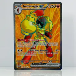 Armarouge ex 218/182 - 2023 Paradox Rift Full Art Rare Holo Pokemon Card M/NM - Image 1