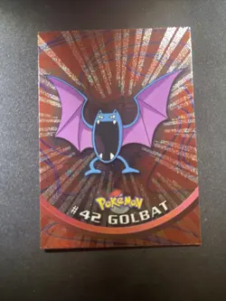 1999 Topps Pokemon TV #42 Golbat (C) Foil 2nd Print FREE COMBINED SHIP - Image 1