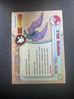 1999 Topps Pokemon TV #42 Golbat (C) Foil 2nd Print FREE COMBINED SHIP - Image 2