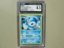 CGC 8.5 Piplup 2007 POP Series 6 Cosmos Holo Pokemon Card 15/17 - Image 1
