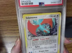 Salamence 10/97 EX DRAGON Holo Rare Graded Pokemon Card - PSA 9 - Image 4
