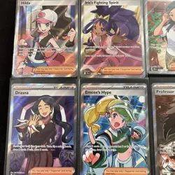 Pokemon Full Art Trainer 11 card lot - Image 2