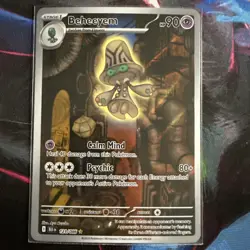 Beheeyem 121/086 - S&V: Black Bolt Illustration Rare Pokemon TCG Card - NM - Image 1