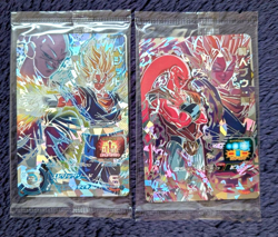 PREORDER Vegito vs Majin Buu ABS-13 14 Dragon ball Heroes PROMO Cards Sealed - Image 1