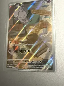 Espurr 095/088 – Perfect Order Illustration Rare Holo Pokemon Card NM/M - Image 2