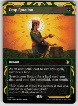 Crop Rotation Rare Secrets of Strixhaven: Mystical Archive 51 MTG Near Mint 2026 - Image 1