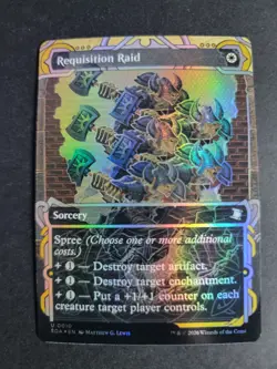 Requisition Raid (Foil) Uncommon MTG Secrets of Strixhaven Mythical Archives - Image 1