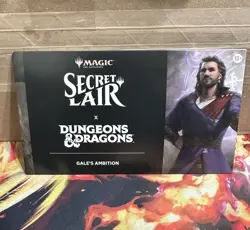 Gale's Ambition - NON FOIL - Secret Lair x D&D MTG Magic - Ship Fast - Image 1