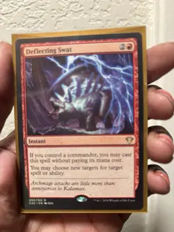 Wizards of the Coast Deflecting Swat Commander 2020 Rare Red Instant Regular - Image 2
