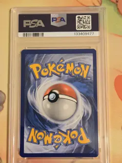 2019 POKEMON SM BLACK STAR PROMO HIDDEN FATES PIN COLL #SM215 MEW-HOLO PSA 9 - Image 3