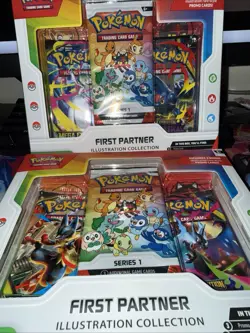 Pokemon TCG First Partner Illustration Collection Series 1 New Sealed - Image 1
