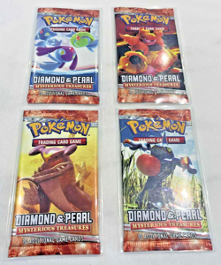 POKEMON DIAMOND & PEARL MYSTERIOUS TREASURES ART SET 2007 SEALED PACKS RARE - Image 1