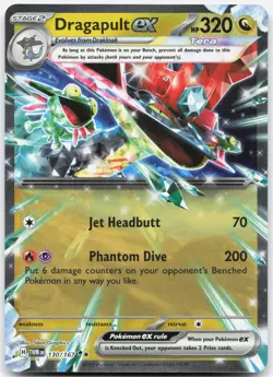 Dragapult ex 130/167 Double Rare Twilight Masquerade Pokemon Near Mint - Image 1