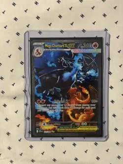 Mega Charizard X EX SIR 125/094 (English) Phantasmal Flames Pokemon TCG - Image 1