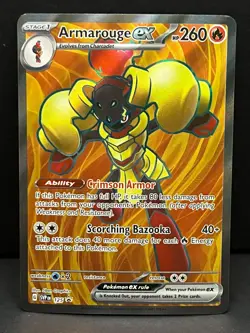Armarouge ex 125 Holo Promo Scarlet & Violet Promo Pokemon Near Mint - Image 1