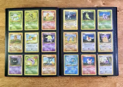 Pokemon Game 1999 Base Set Unlimited Complete Non Holo Set #17-102 * NM-LP - Image 3