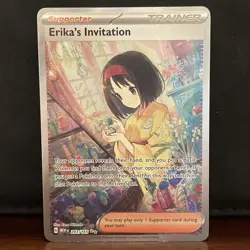 Pokemon TCG Sv: Scarlet & Violet 151 Erika's Invitation 203/165 SIR Full Art - Image 1