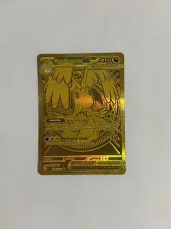 Mega Dragonite Ex 295/217 GOLD HYPER RARE POKEMON ASCENDED HEROES - Image 1