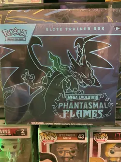 Pokemon Mega Evolution Phantasmal Flames Elite Trainer Box *READ DESCRIPTION* - Image 1