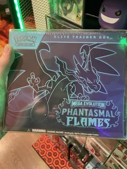 Pokemon Mega Evolution Phantasmal Flames Elite Trainer Box *READ DESCRIPTION* - Image 3