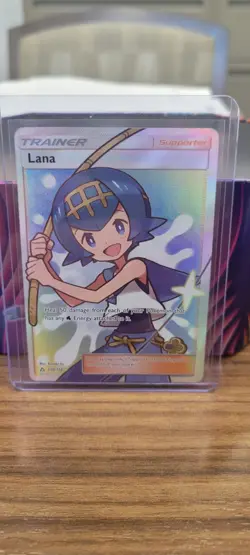 Pokemon TCG Lana - 150/156 - Ultra Prism Sun & Moon Full Art Holo NM/LP - Image 1