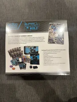 Pokemon TCG Scarlet & Violet Black Bolt ETB Elite Trainer Box - Factory Sealed - Image 2