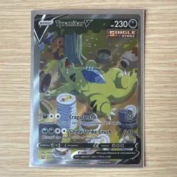 Pokemon Tyranitar V 155/163 Battle Styles Holo - Image 1