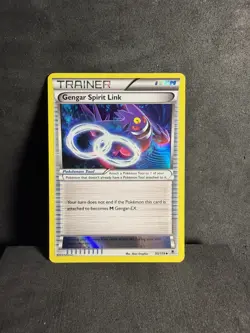 POKEMON TCG GENGAR SPIRIT LINK 95/119 TRAINER XY PHANTOM FORCES - Image 1