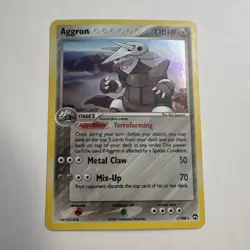 Pokemon: Aggron 1/108, EX Power Keepers (Holo Rare, 2007) - Image 1