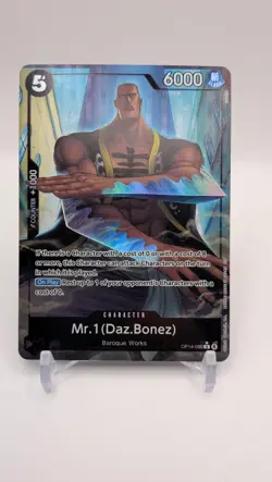 Mr.1 (Daz.Bonez) (Alternate Art) OP14-090 The Azure Sea's Seven One Piece - Image 1
