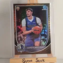 2025-26 Bowman Chrome Cooper Flagg Reptilian Refractor - Image 1