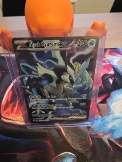 Pokemon TCG Black Kyurem EX Surging Sparks 218/191 Special Illustration Rare - Image 1