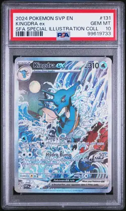 Sequential PSA 10 - Pokemon TCG - Kingdra ex 131 Greninja ex 132 Shrouded Fable - Image 3