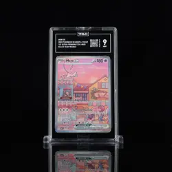 2023 POKEMON SVP EN-SV BLACK STAR PROMO 151 ULTRA-PREM COLL #053 MEW EX TAG 9 - Image 1