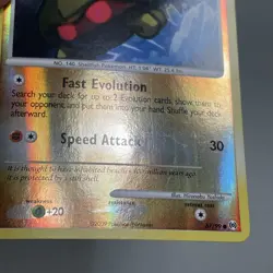 Pokemon TCG 2009 Arceus Card -- Kabuto 67/99 Reverse Holo - Image 2