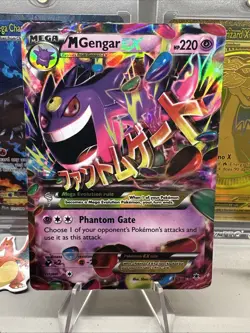 Pokemon TCG M Gengar EX Phantom Forces Card 35/119 2014 LP - Image 1