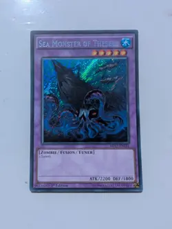 Sea Monster of Theseus MP17-EN231 Yu-Gi-Oh! Card Secret Rare 1st Edition - Image 1